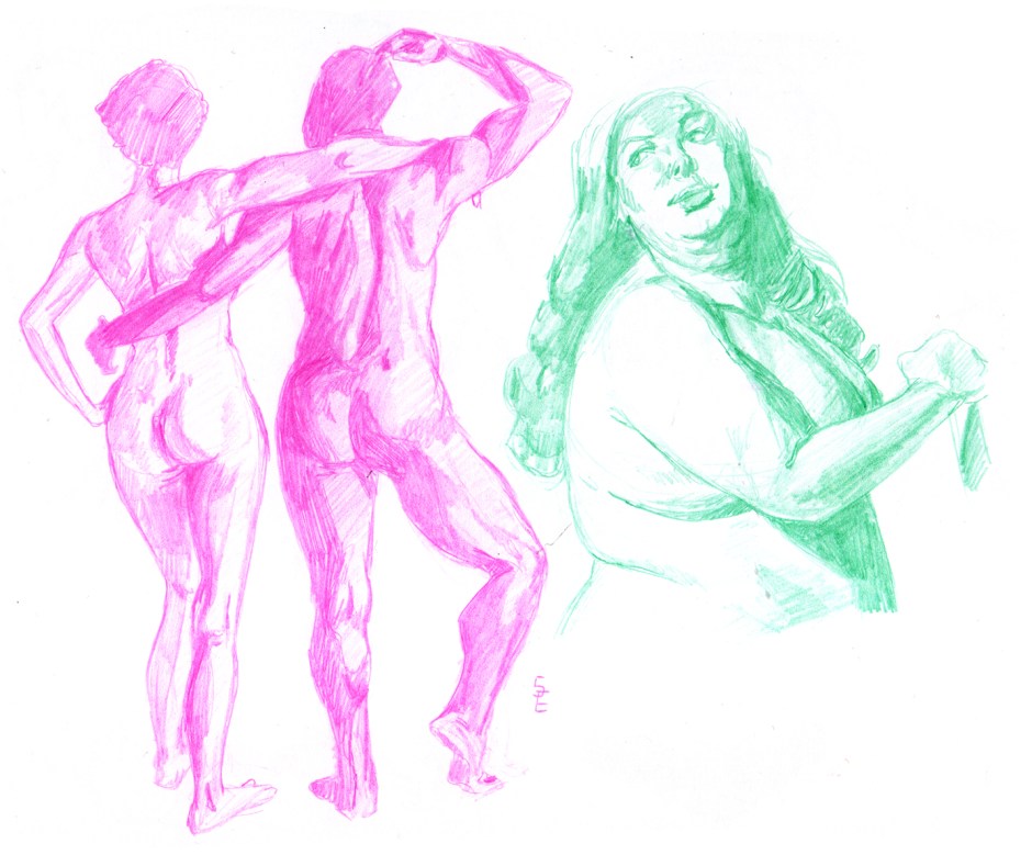 Back to the Basics Colored Sketches 02