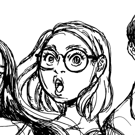 Ink Sketch of People Thumbnail