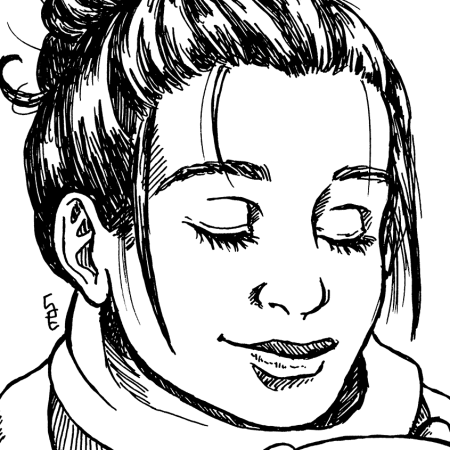 Ko-fi Tintenzeichnung / ink drawing Thumbnail