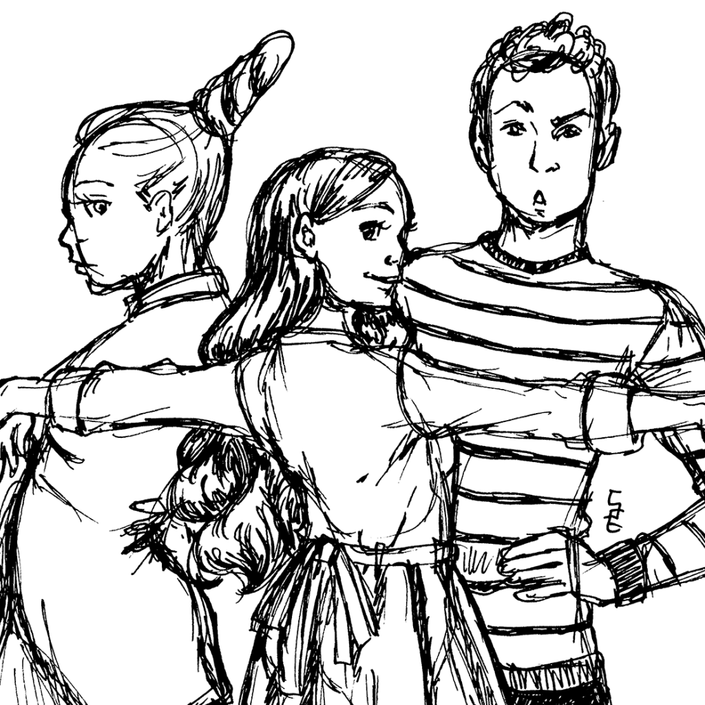 Wide Arms Sketch Thumbnail