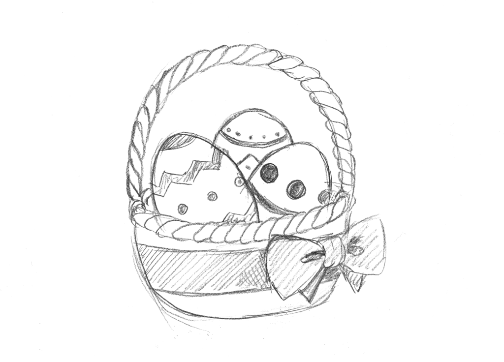 Easter 2023 pencil sketch Thumbnail