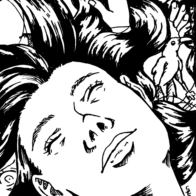 Inktober 2023 #01: Dream Thumbnail