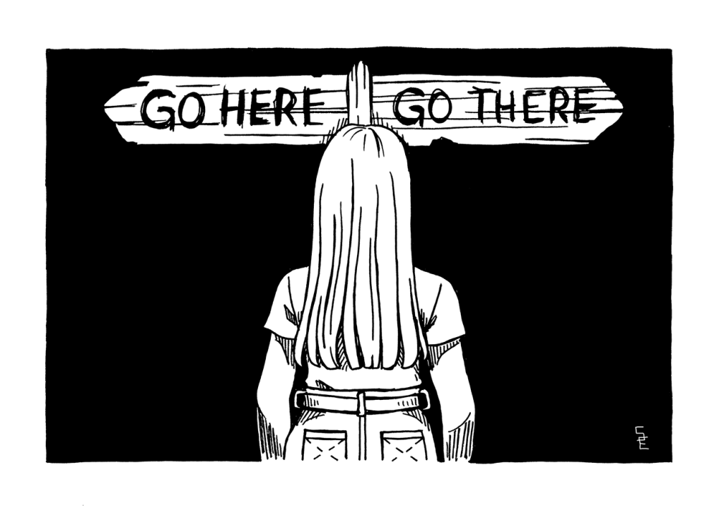 Inktober 2023 #03: Path