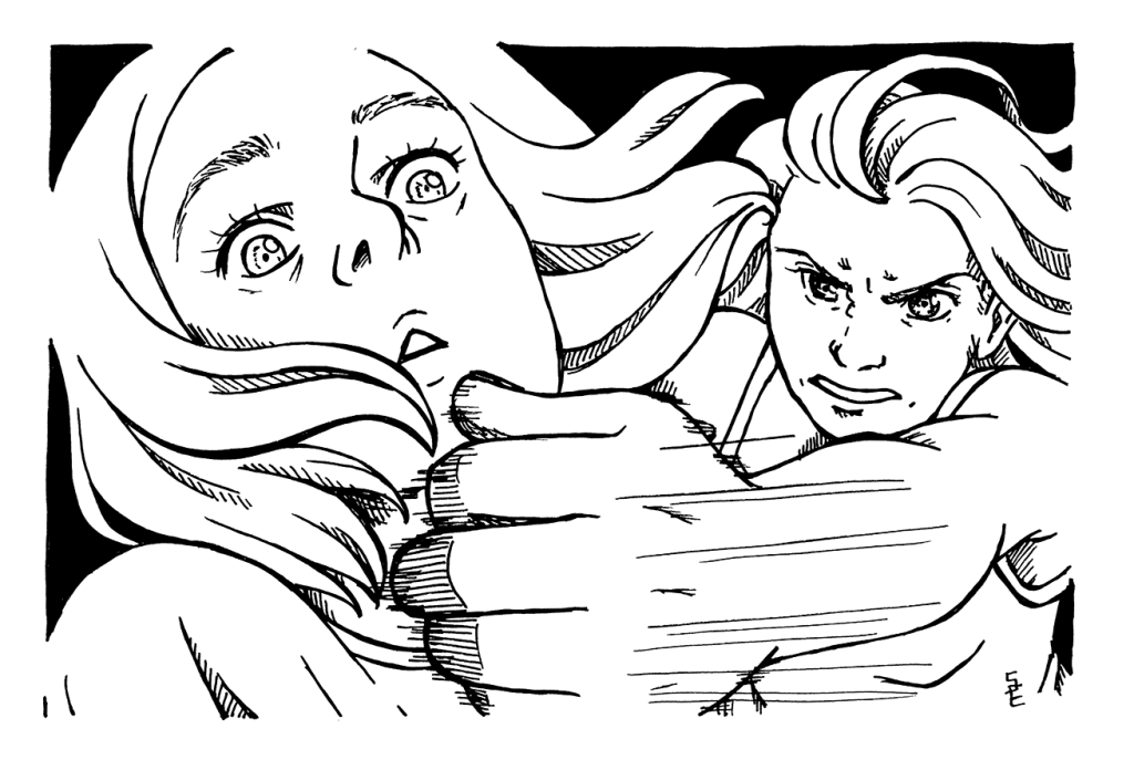 Inktober 2023 #04: Dodge