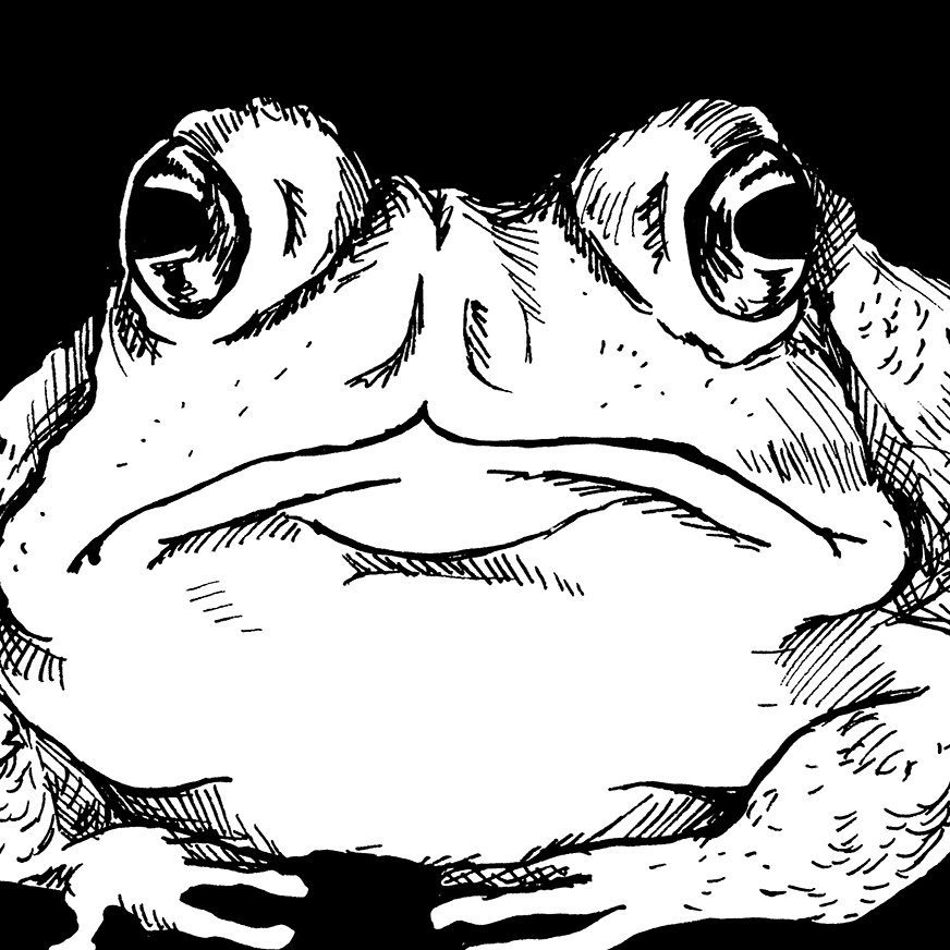 Inktober 2023 #08: Toad Thumbnail